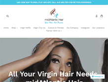 Tablet Screenshot of midatlantichair.com